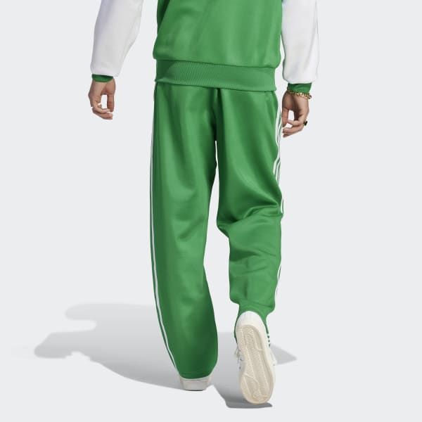 Adidas wide leg track pants mens sales
